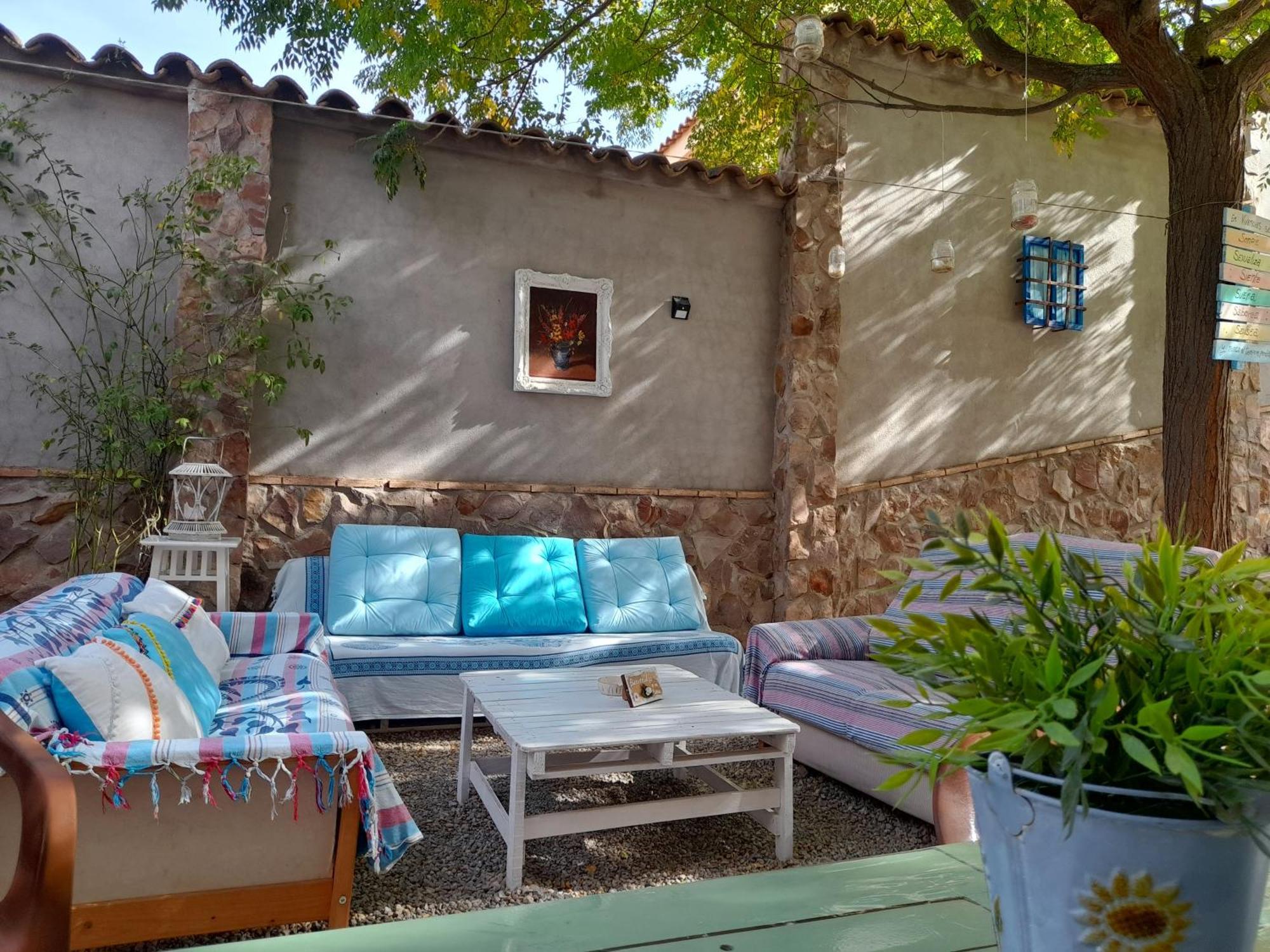 VIVENCIAS casa rural para 10 personas al pie de molino manchego. Camunas Exterior foto